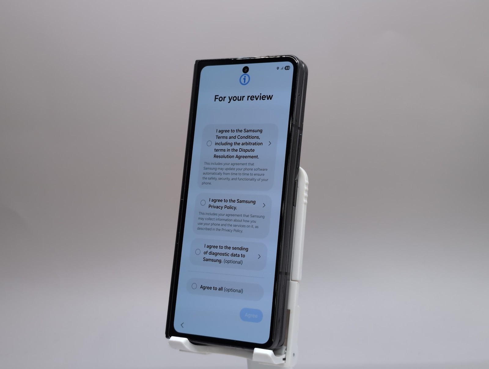 Samsung Galaxy Z Fold5 SM-F946U1 512GB Phantom Black Unlocked W086490