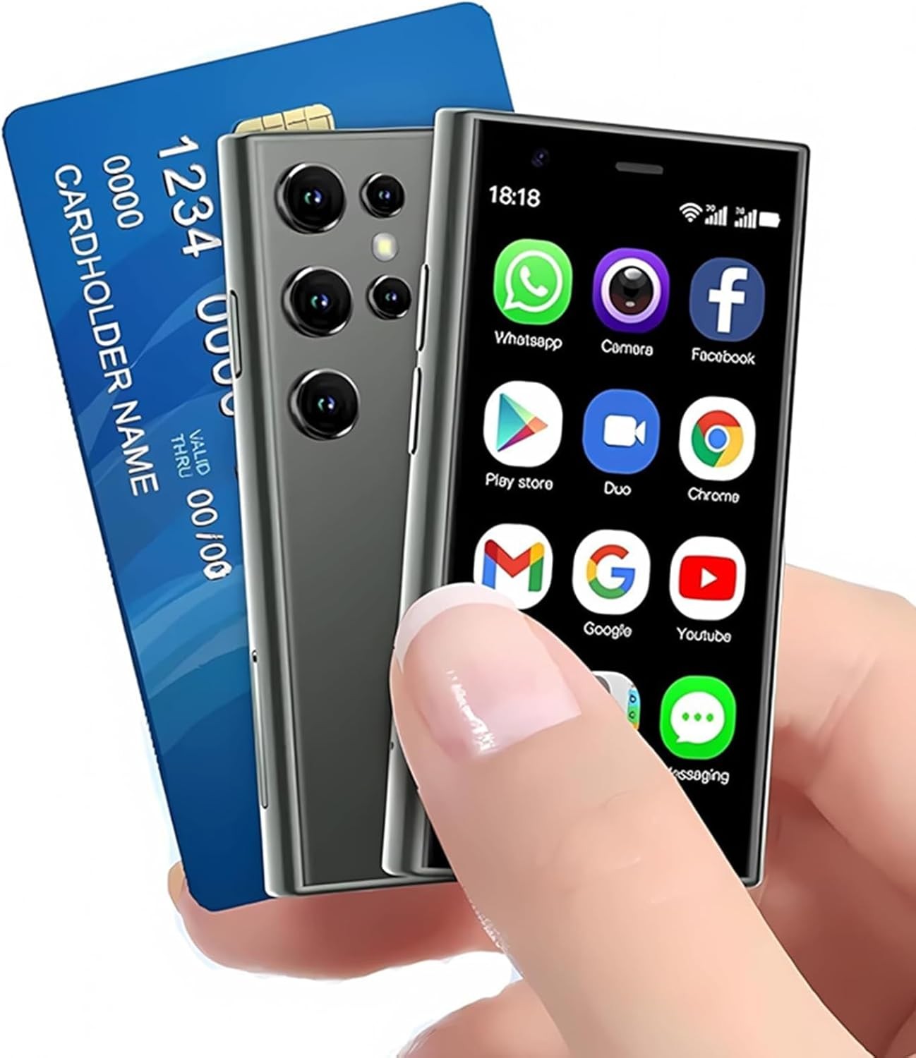 XS15 3G Mini Smartphone 3.0 Inch WiFi GPS Quad Core Android Cell Phones Camera