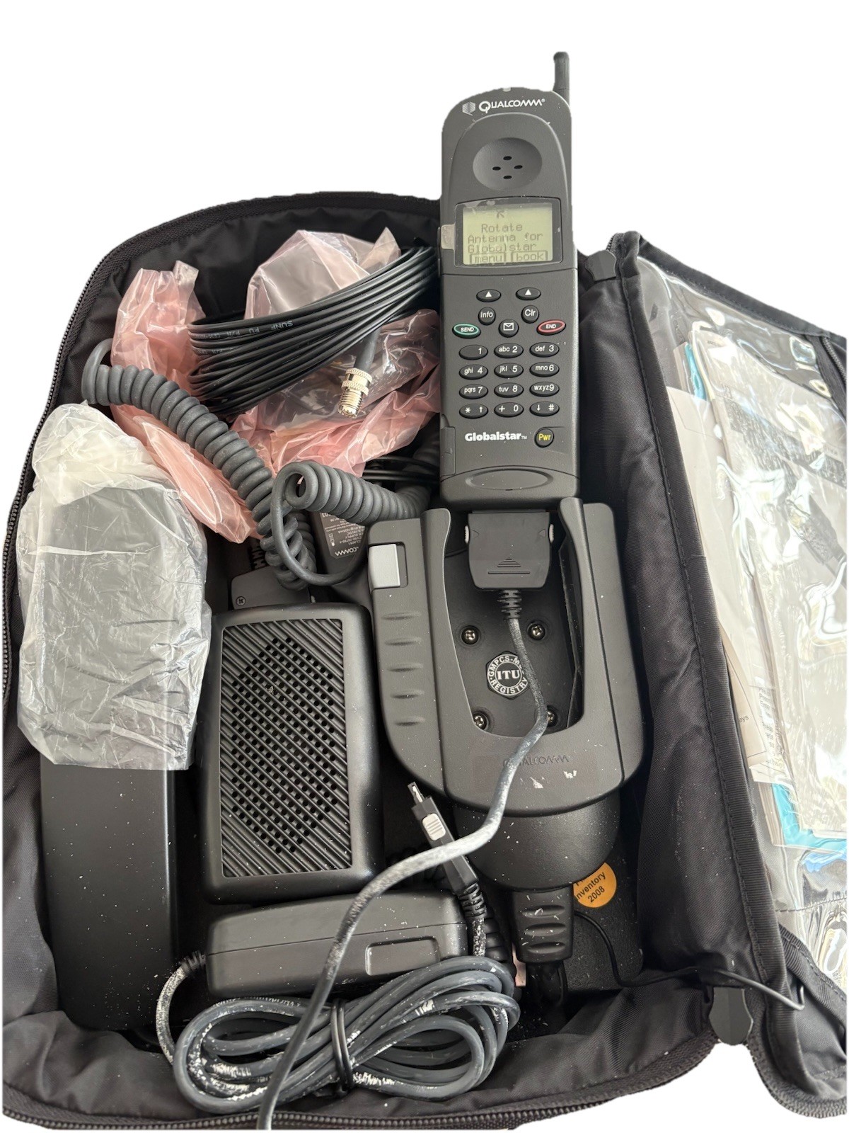 Global Star gsp-1600 Tri -Mode Satellite Cell. phone with GCK-1410 /off grid