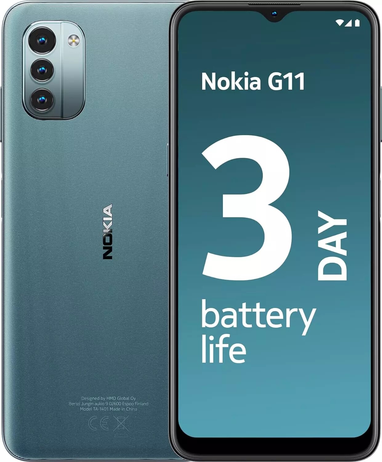 Android Nokia G11 Dual SIM 4G LTE 32GB 3GB RAM 6.5″ 13.0MP Phone
