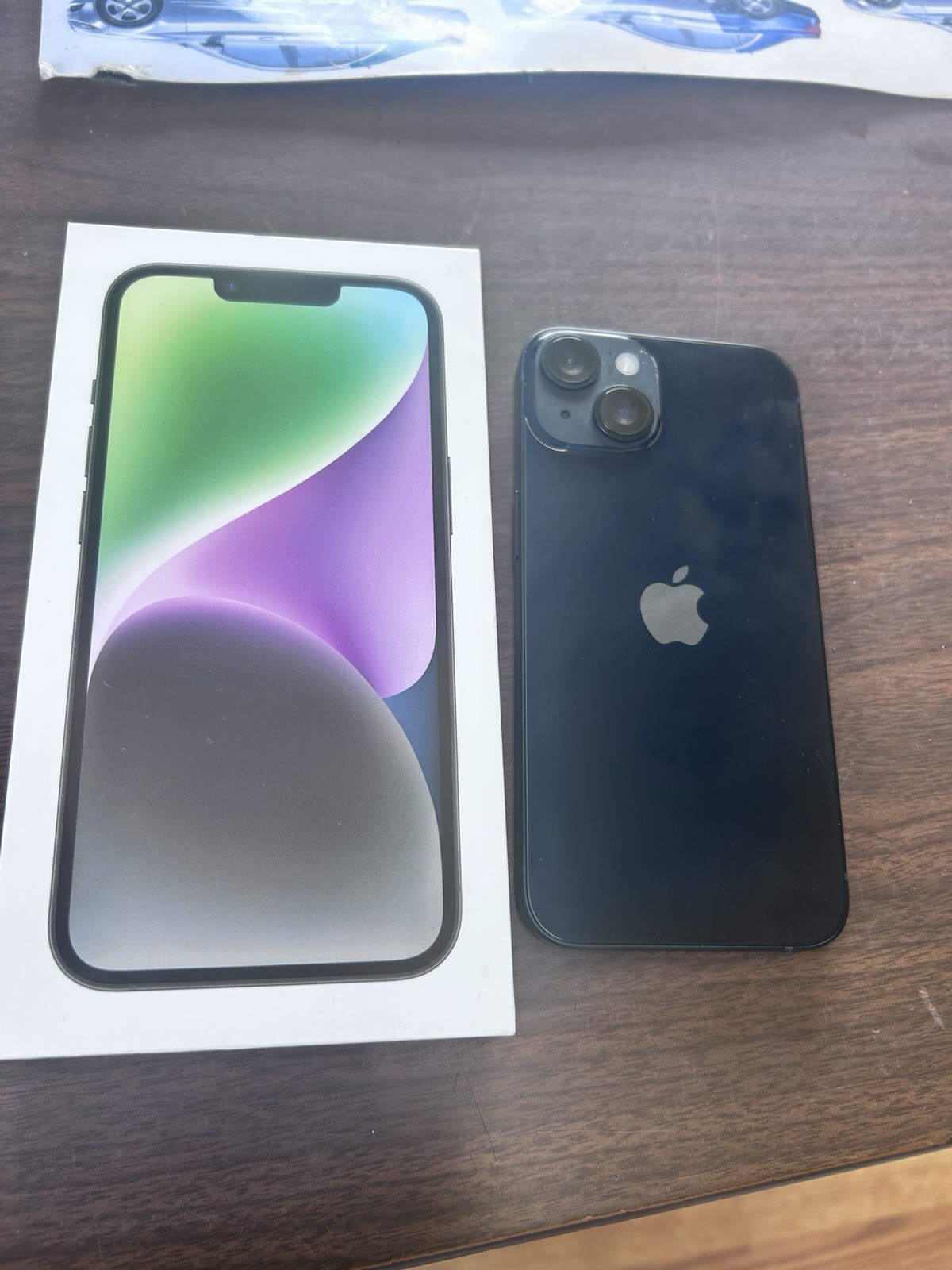 Apple iPhone 14 A2649 128GB Blue Slate Style 12MP Camera MPN MPUA3LL/A