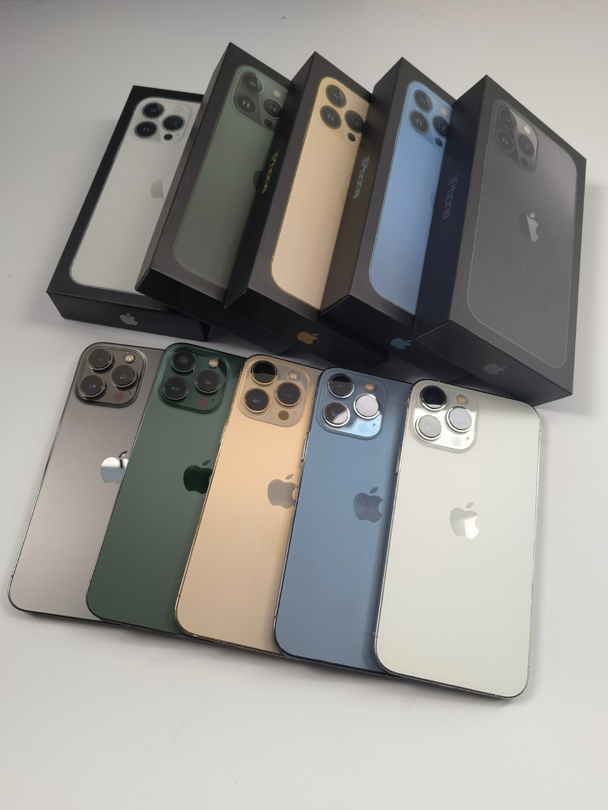 With face ID Apple iPhone 13 Pro Max-128/256GB (Unlocked)Optional Colors