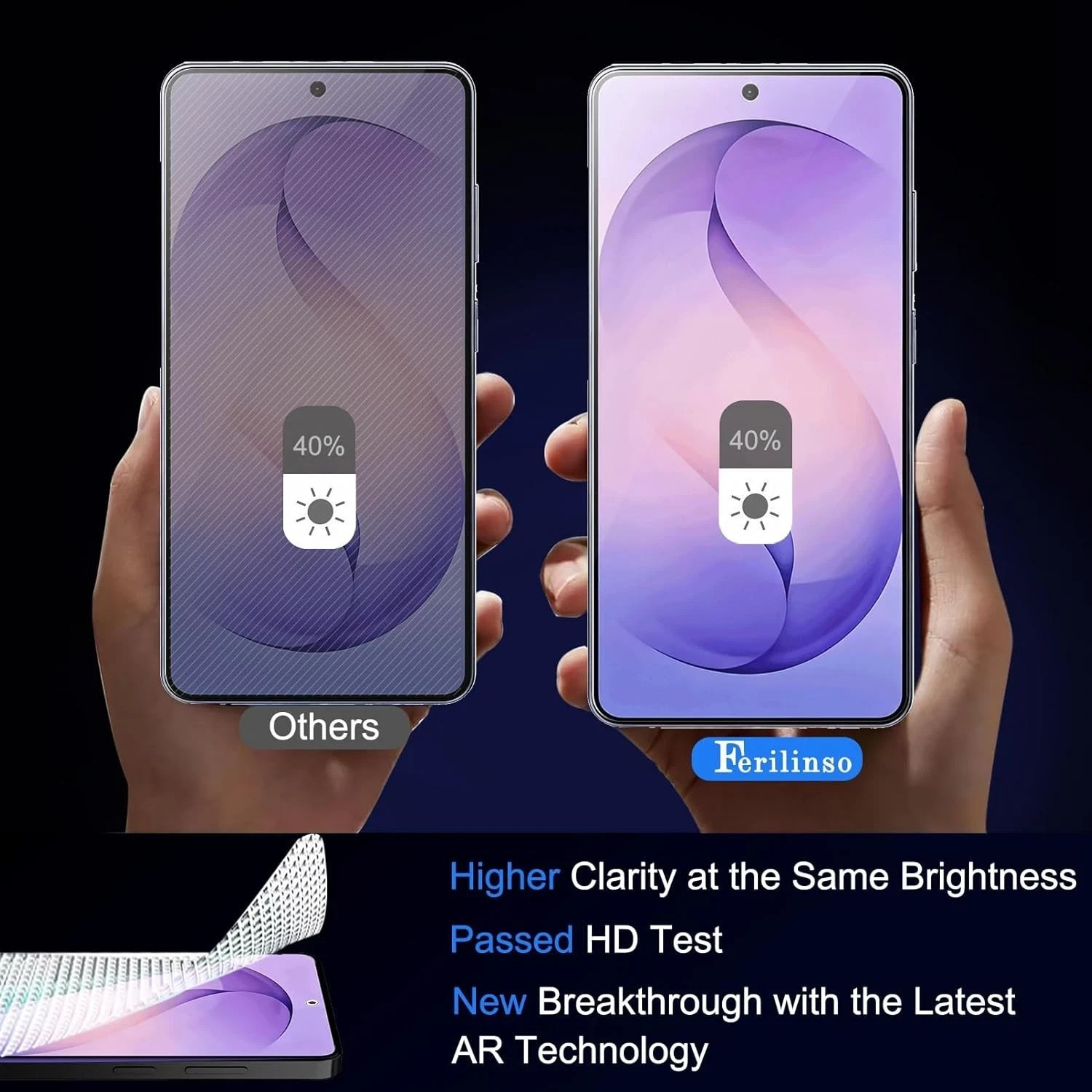 3+3 Samsung Galaxy S26 Ultra Screen Protector Glass Anti Fingerprint Clear Saver