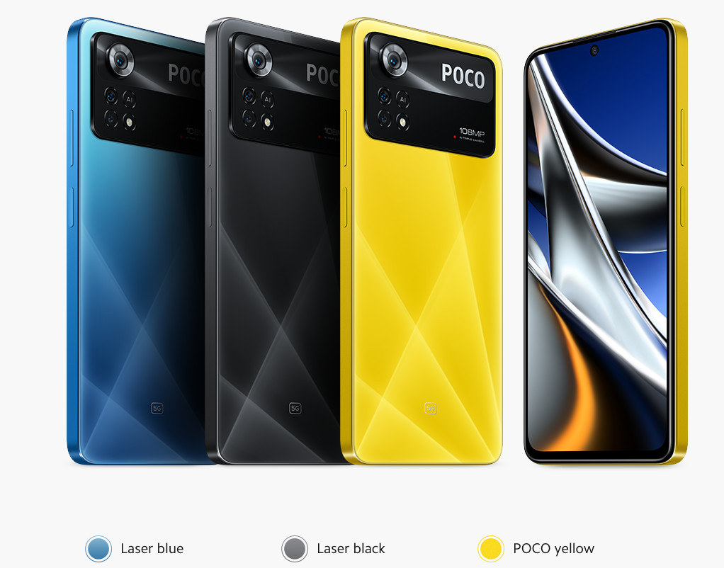 Xiaomi POCO X4 PRO 5G Poco Yellow – 8GB RAM – 256GB ROM – Global Version – NEW