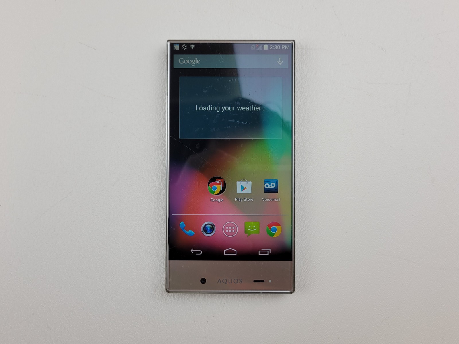Sharp Aquos Crystal (306SH) 4GB – Silver (Boost Mobile) Smartphone – H8066