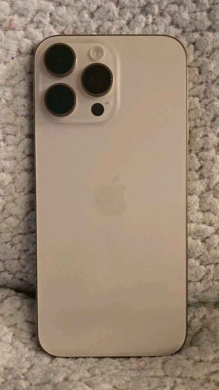 Apple iPhone 16 Pro Max 256GB Desert Titanium, AT&T, 97% BATTERY CAPACITY