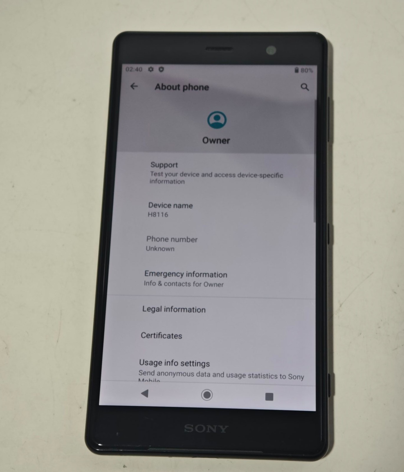 Sony Xperia XZ2 Premium 4G Unlocked Android H8166 H8116 Global phone 64GB