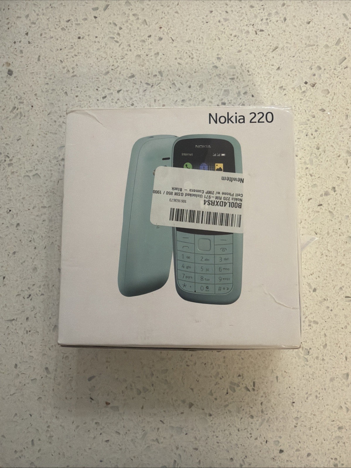 Nokia 220 4G FM radio Bluetooth 0.3MP 24MB 16MB RAM Unlocked cell Phone Dual SIM