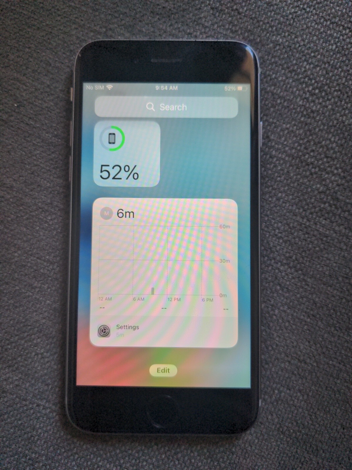 Apple iPhone 6s – 16GB – Silver (Unlocked) A1633 (CDMA + GSM)