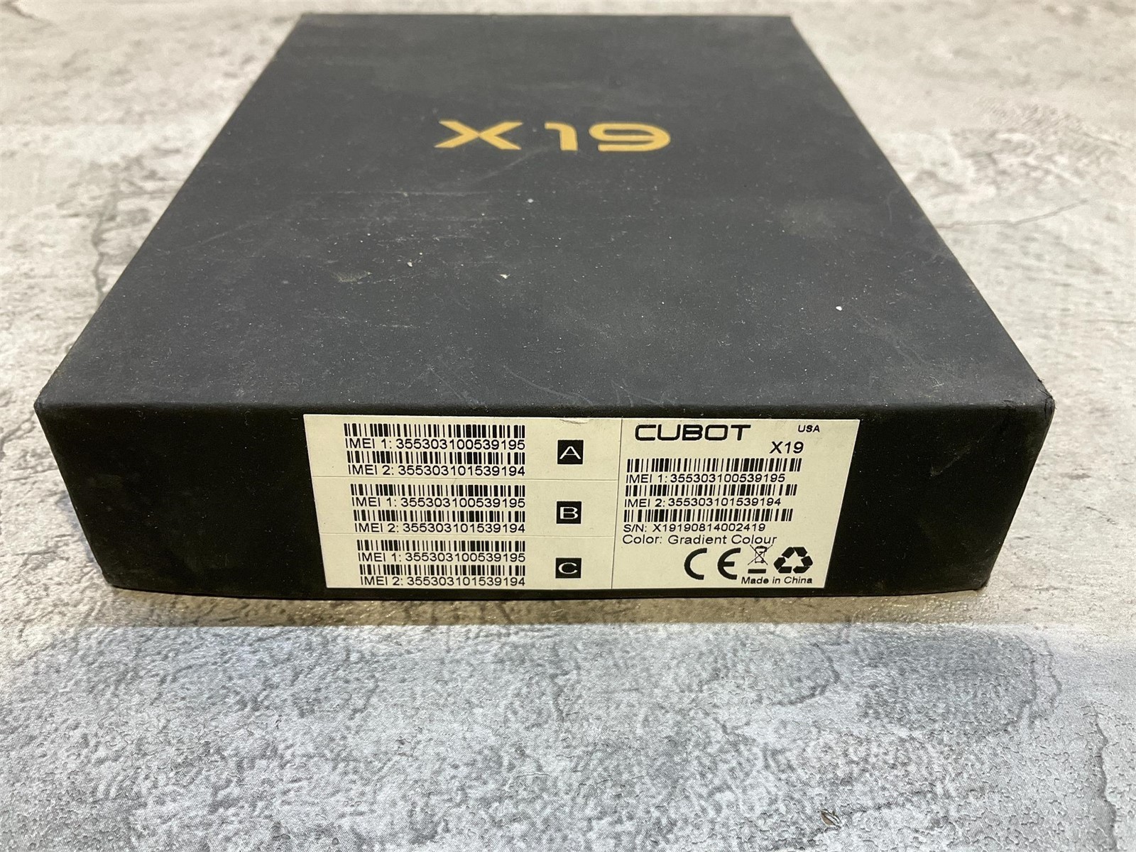 Cubot X19 Rainbow Unlocked Dual Sim 64GB 5.93″ 16MP Android Smartphone