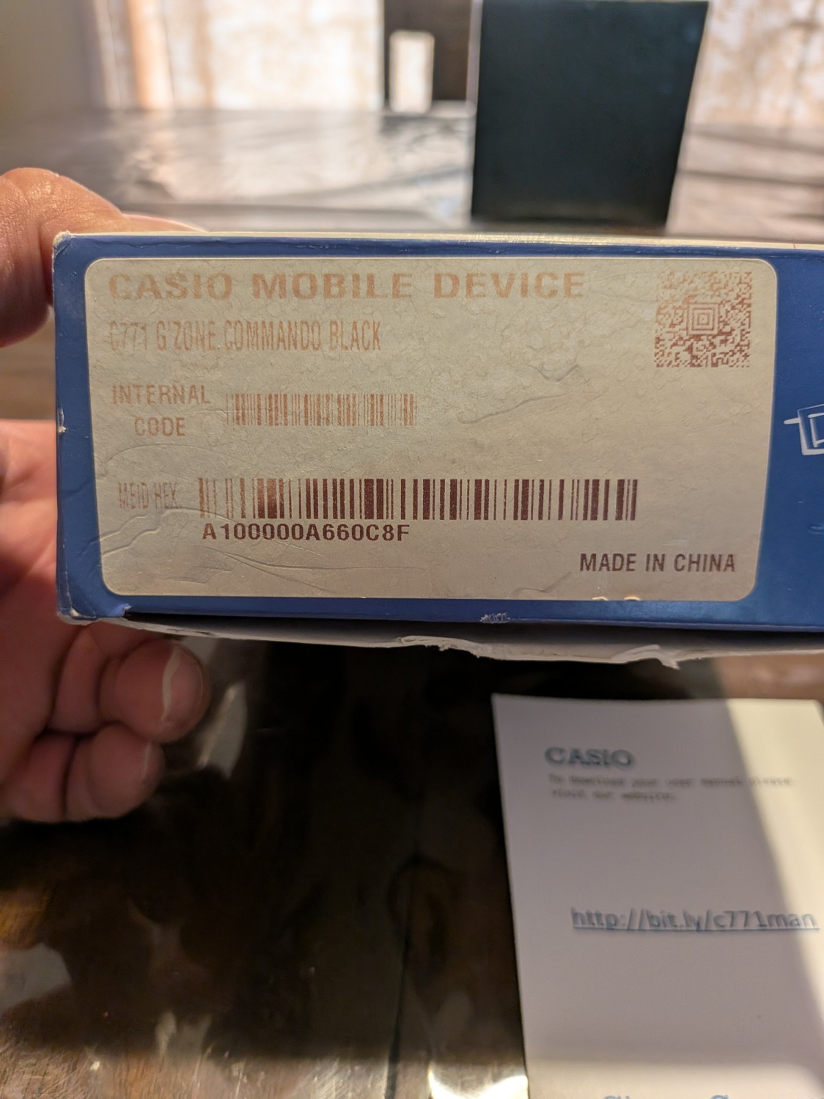 Casio GZ One Commando C771 1GB (Verizon) *NEW*