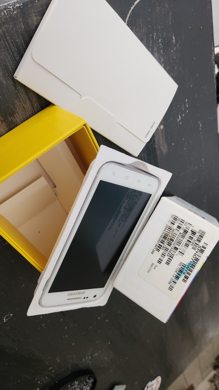 Samsung Galaxy S II White Epic 4G Touch Vintage