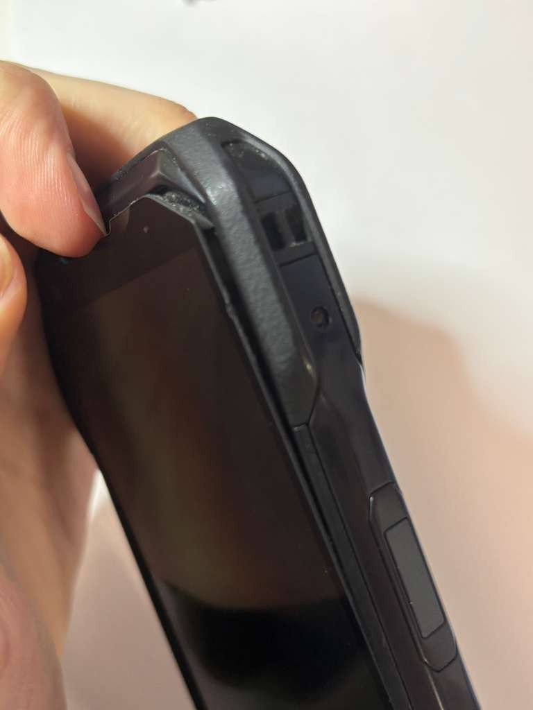 SCREEN SLIGHTY OFF Kyocera DuraForce Pro 3 E7200 128GB Black Verizon Smartphone