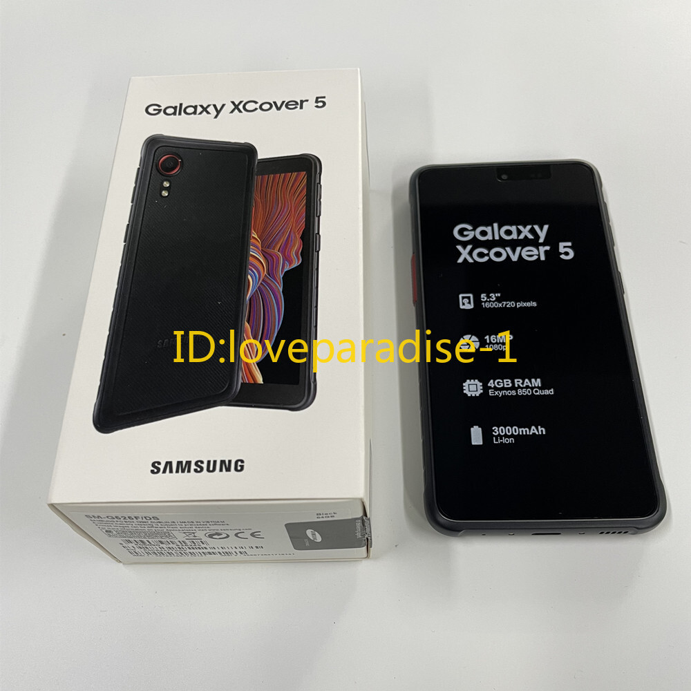 Samsung Galaxy Xcover 5 SM-G525N Single SIM 64GB Unlocked Smartphone-New Sealed