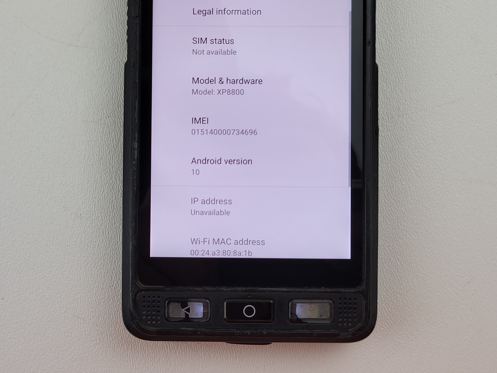 Sonim XP8 (XP8800) 64GB – Black (AT&T) Rugged Smartphone – Clean IMEI – H7842