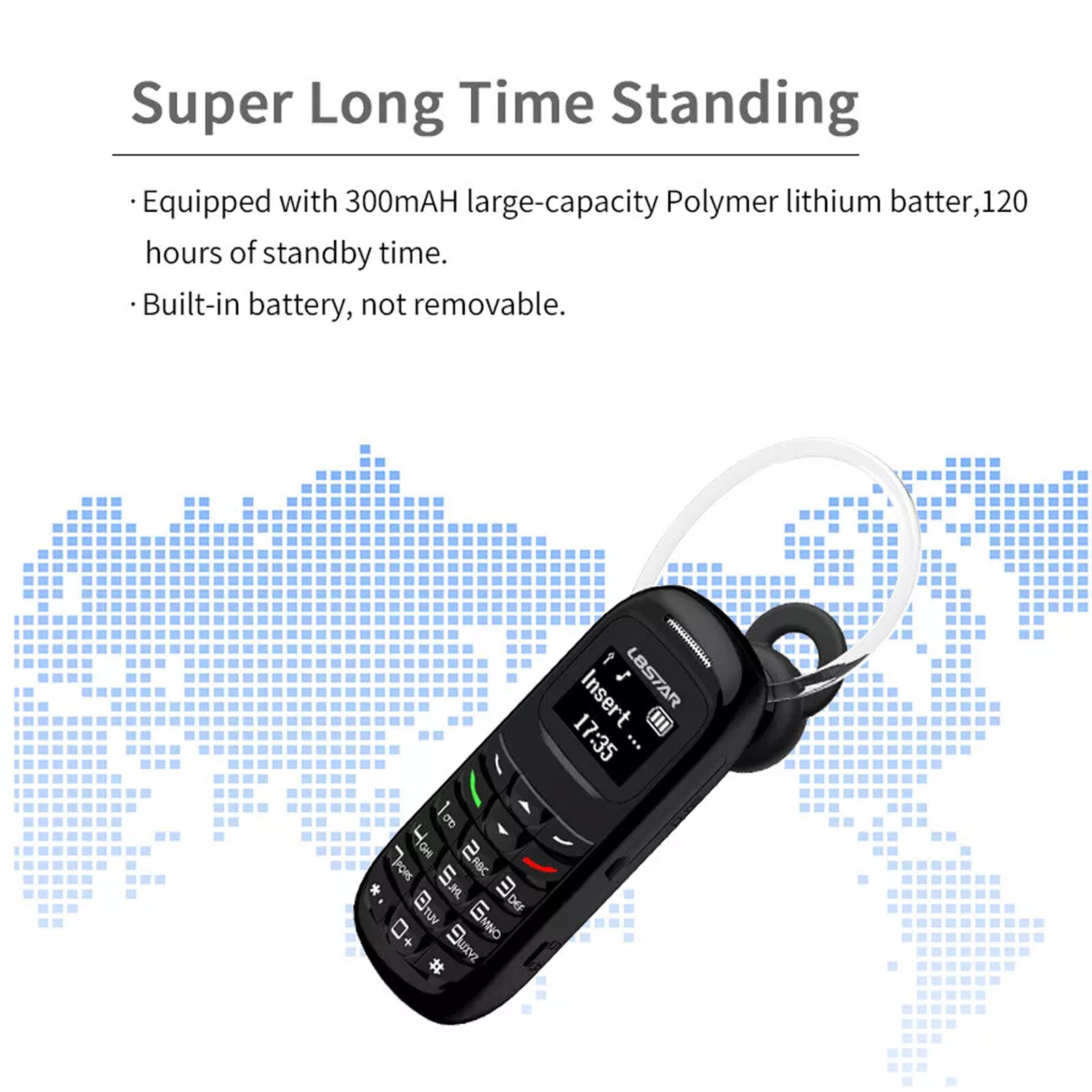 L8STAR BM70 Mini Cell Phone Telephone Bluetooth Dialer GSM Smart Phone Tiny USv7