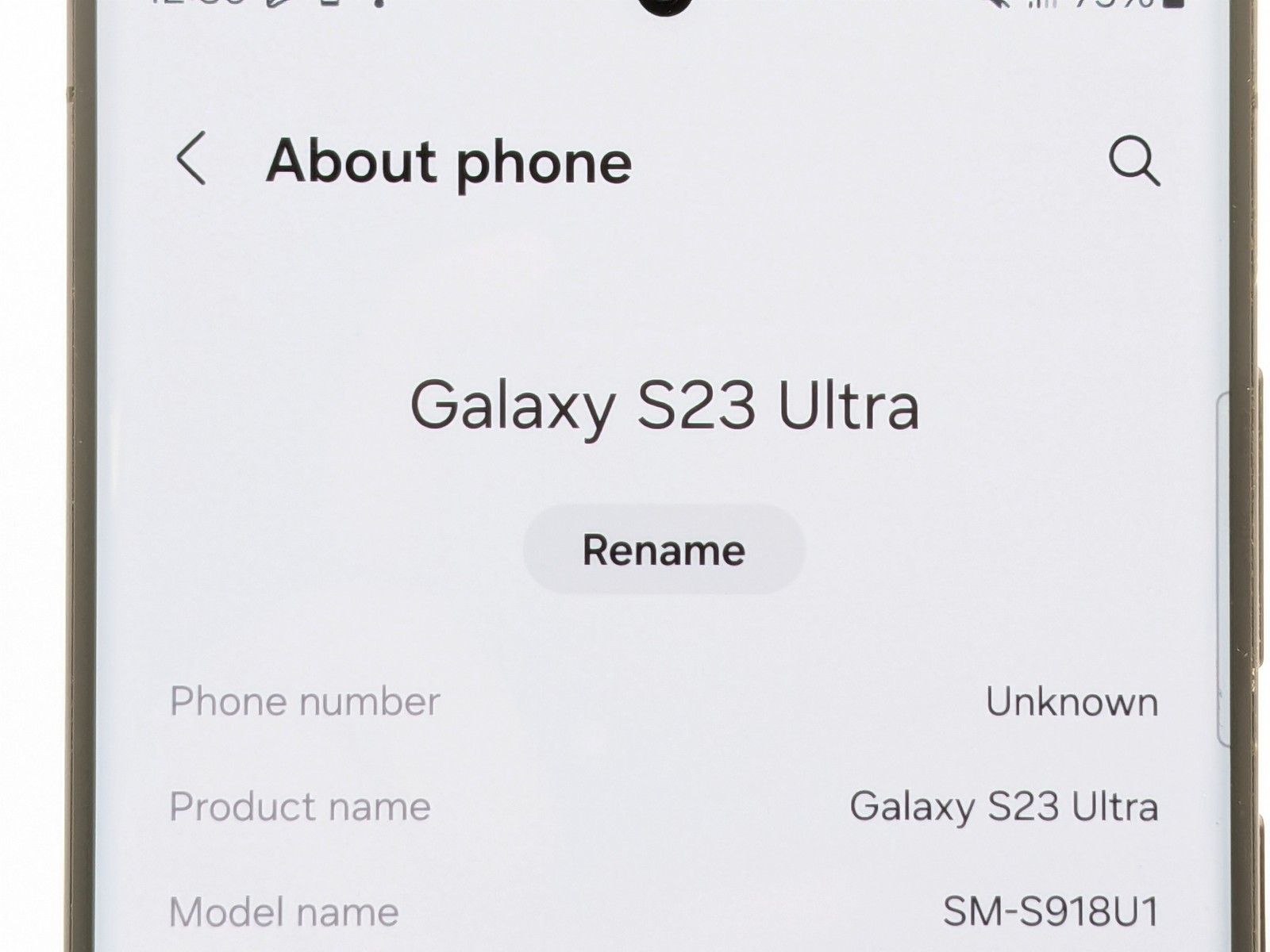 Samsung Galaxy S23 Ultra S918U1 256GB Fair Condition | Black | CLARO ONLY