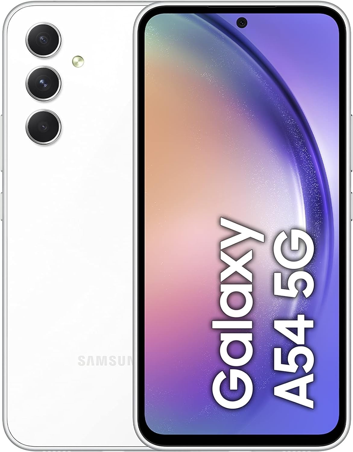 New Samsung Galaxy A54 SM-A546U 5G 128GB Awesome White AT&T T-Mobile Unlocked