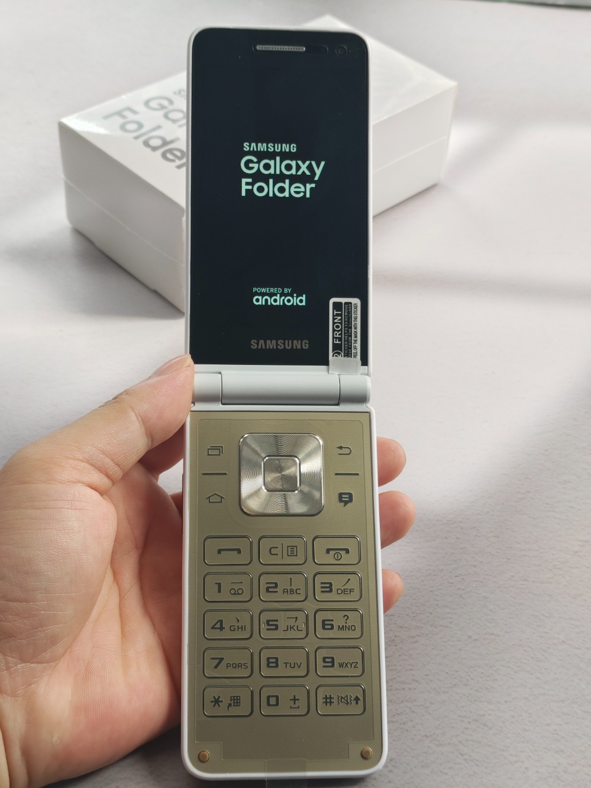 Boxed Samsung Galaxy Folder G1600 16GB Unlocked Flip Andriod SmartPhone Dual SIM