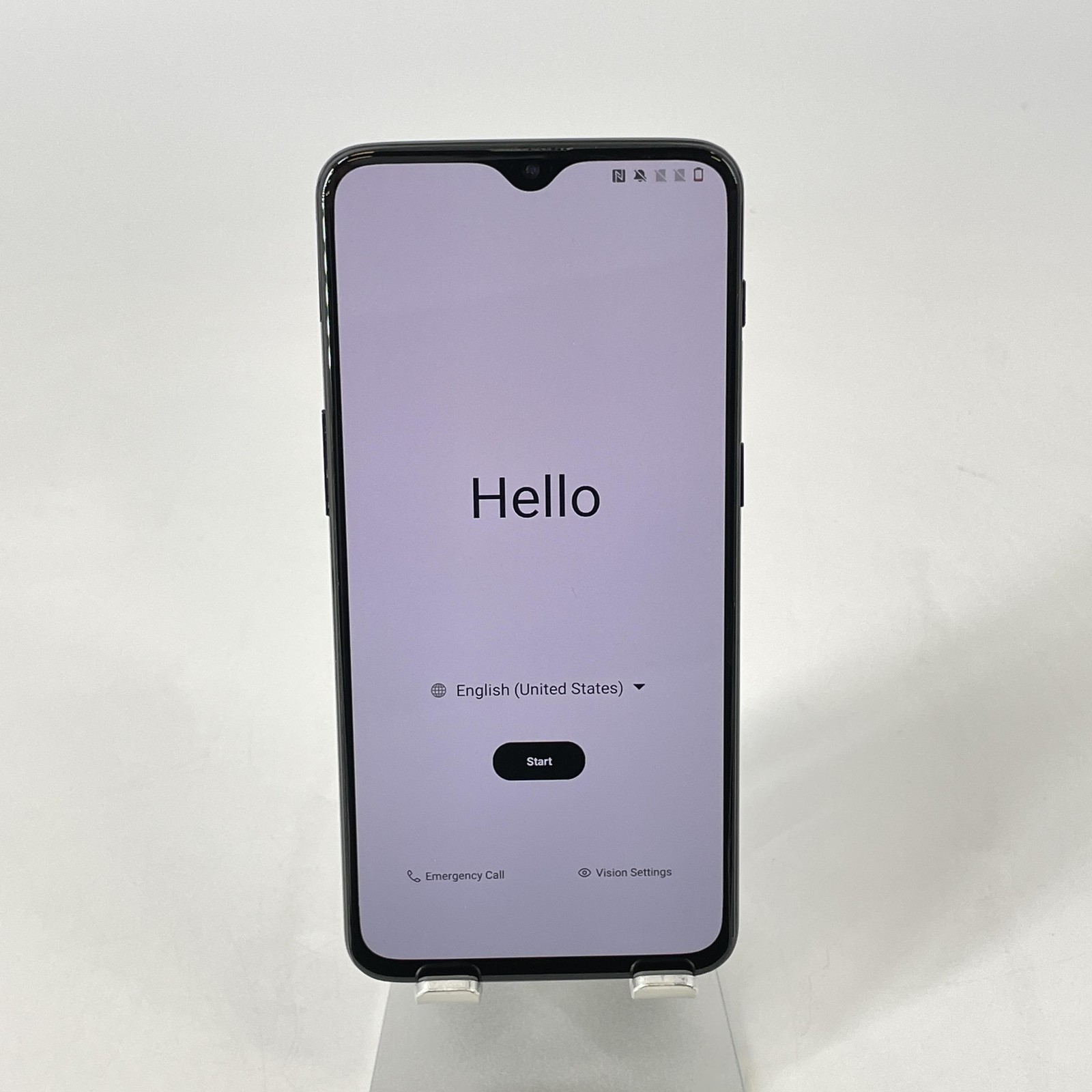 OnePlus 6T Mirror Black 128GB Unlocked – 6GB RAM – Fair w/ Chipped Screen