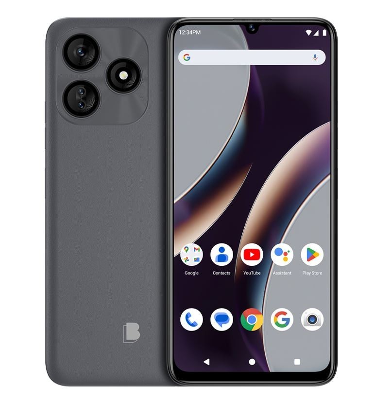 BLU G73L|2024|GSM Unlocked|6.8” HD+Infinity Display|64/2GB|Dual 13MP Camera|Gray