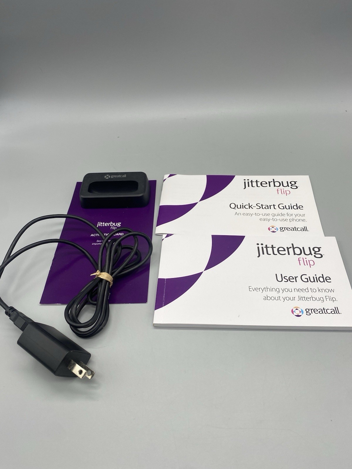 GreatCall Jitterbug Flip Easy-to-Use Cell Phone – RED – Read W/ Box