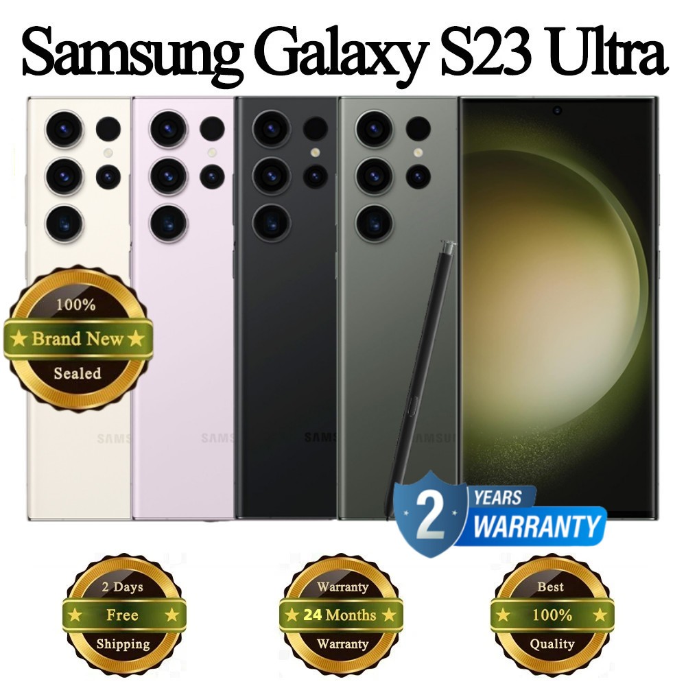 New Samsung Galaxy S23 Ultra 5G SM-S918U 256GB/ 512GB 6.8 in” Factory Unlocked