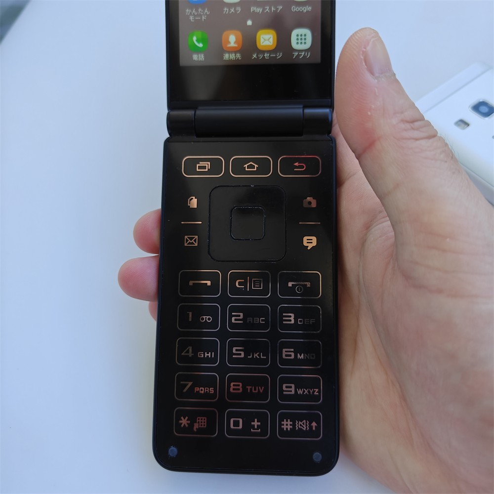 Unlocked Original Samsung Galaxy Folder 2 G160N 8MP WIFI 1-SIM 4G Mobile Phone