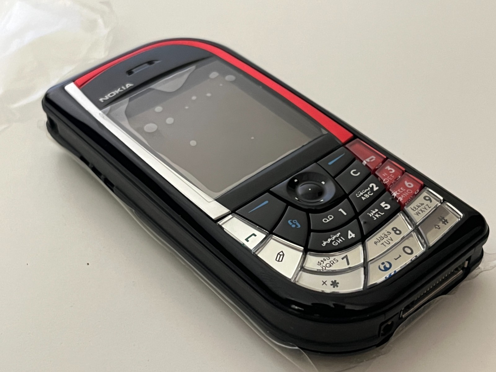Rare Nokia 7610 – Black/Red (Unlocked) Smart Symbian Phone ERA