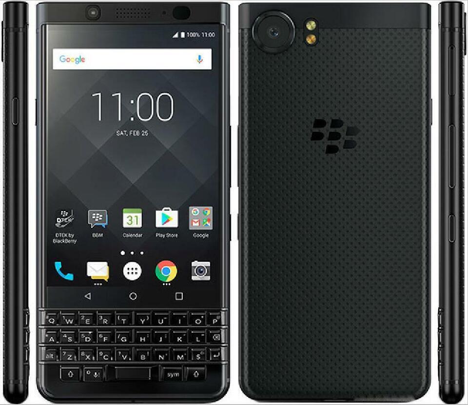 Original BlackBerry KEYOne 32GB/64GB (GSM Unlocked) WIFI QWERTY Smartphone 1-SIM