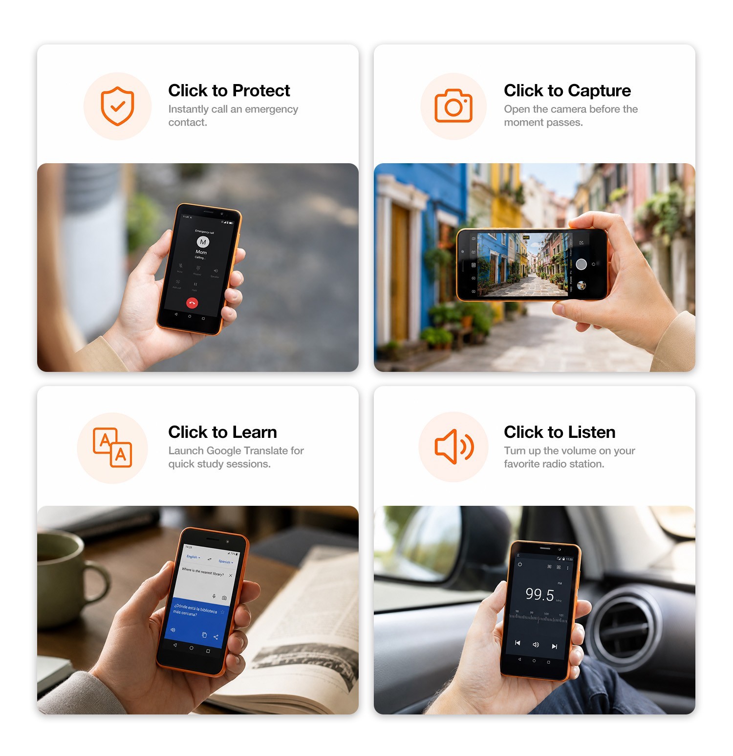 AGM N2 Android 16 Go Mini SmartPhone 4.96in 3GB+32GB 4G T-Mobile Unlocked Phone