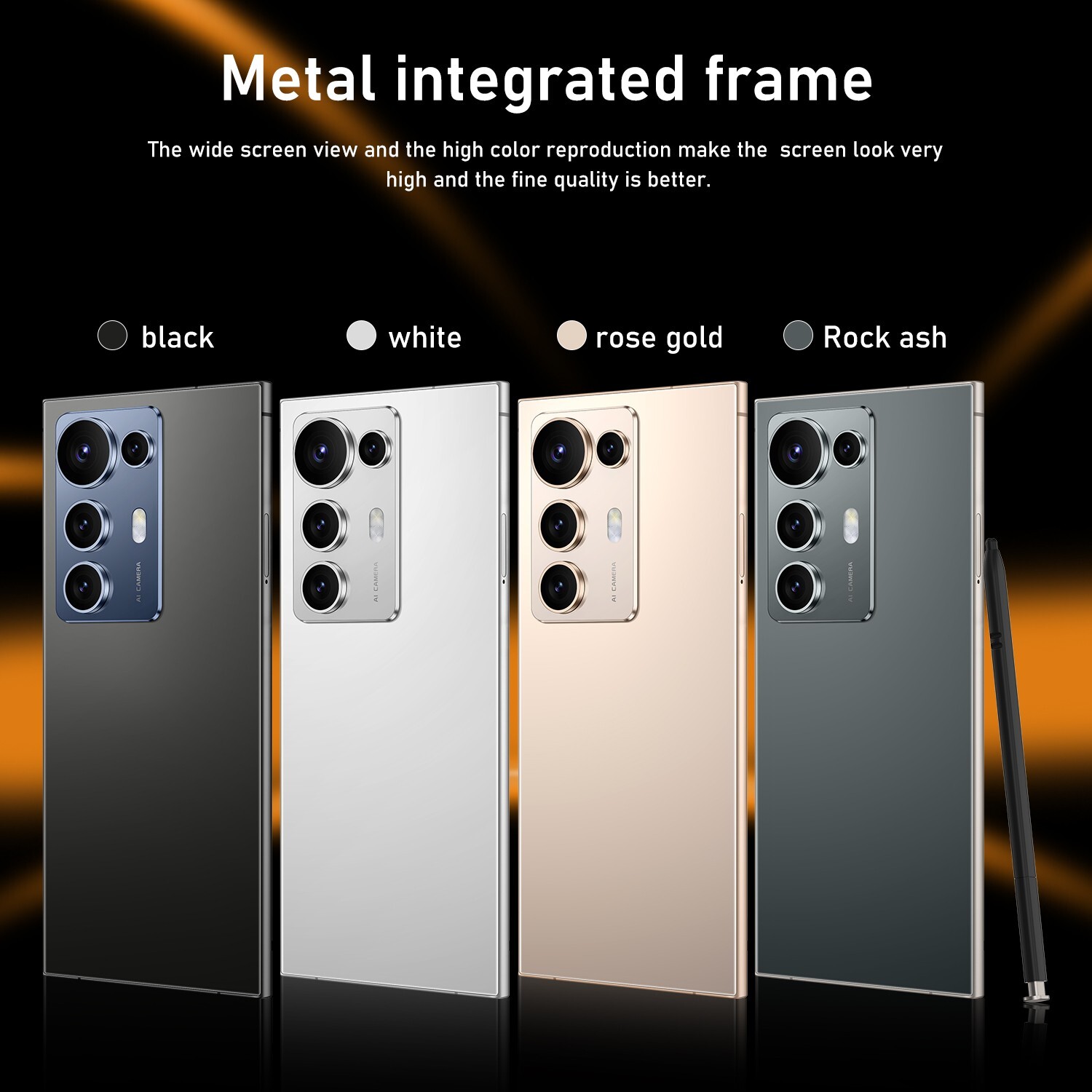 New S25 Ultra Factory Unlocked 7.3″ 8000mAh Smartphone 5G Android 14 RAM 8+256GB