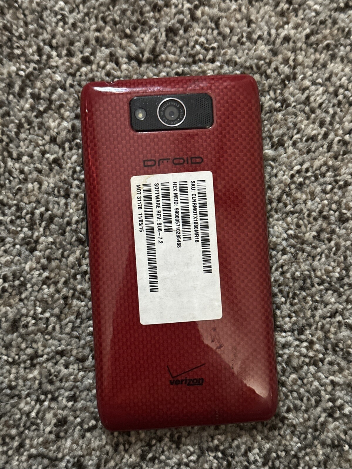 Motorola XT1565 Droid Maxx 2 (Verizon) 16GB – RedTested**