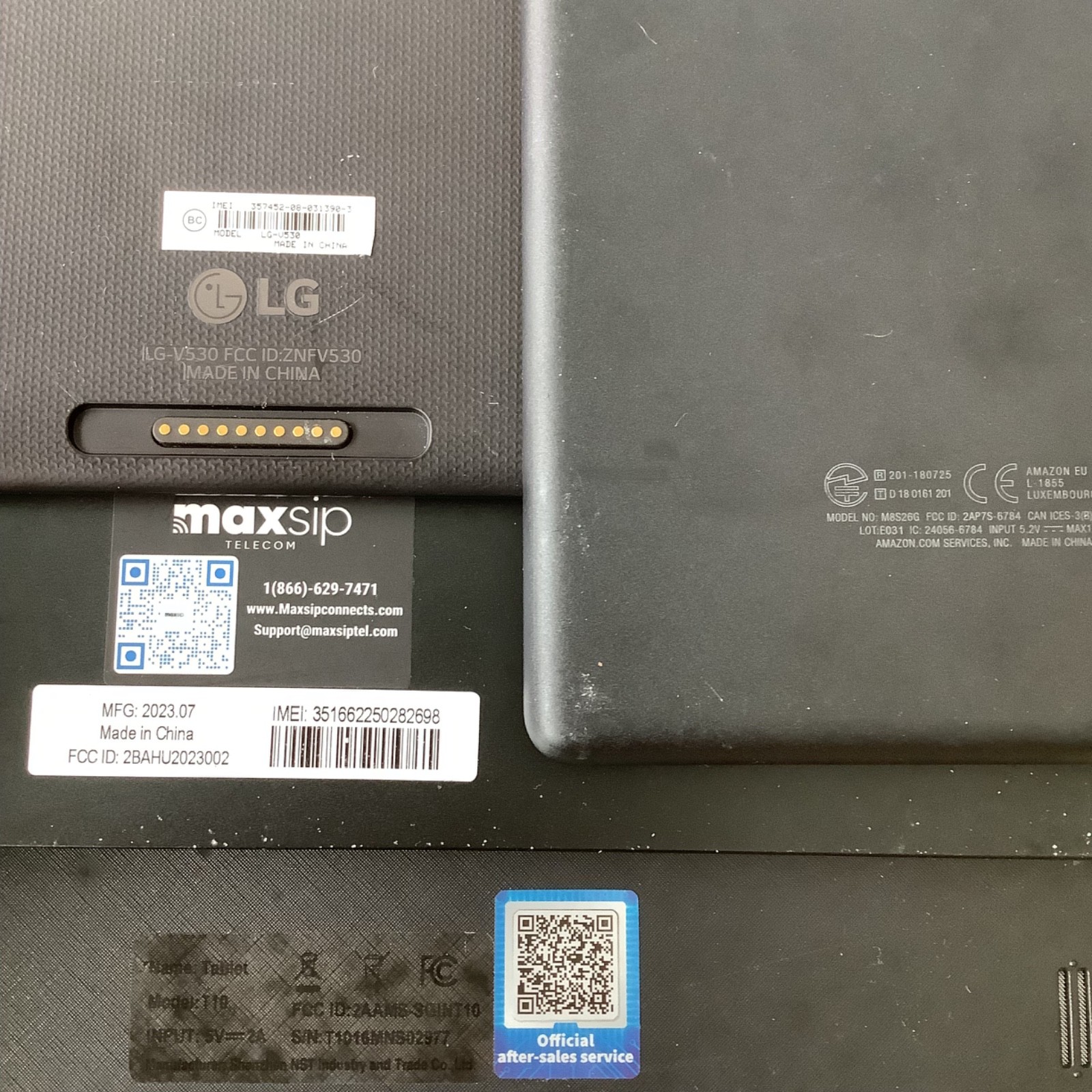 Lot of Androids & Tablets & Misc. For Parts or Repair ONLY UNTESTED Mixed Models