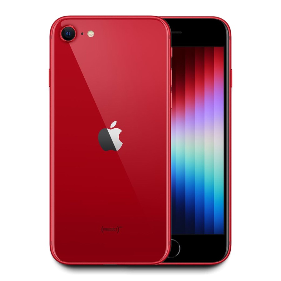 Apple iPhone SE 3 64GB Unlocked 4.7″ – (Red) A2595 w/1 Year Warranty