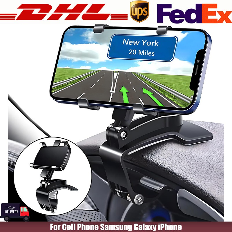 360° Universal Mount Holder Car Stand Windshield For Mobile Cell Phone GPS