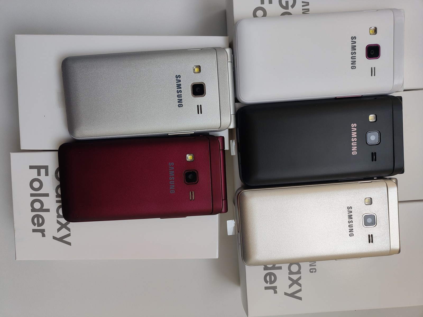 Samsung Galaxy Folder2 SM-G1600 Dual Sim 16GB Android LTE 3.8″ Flip Phone