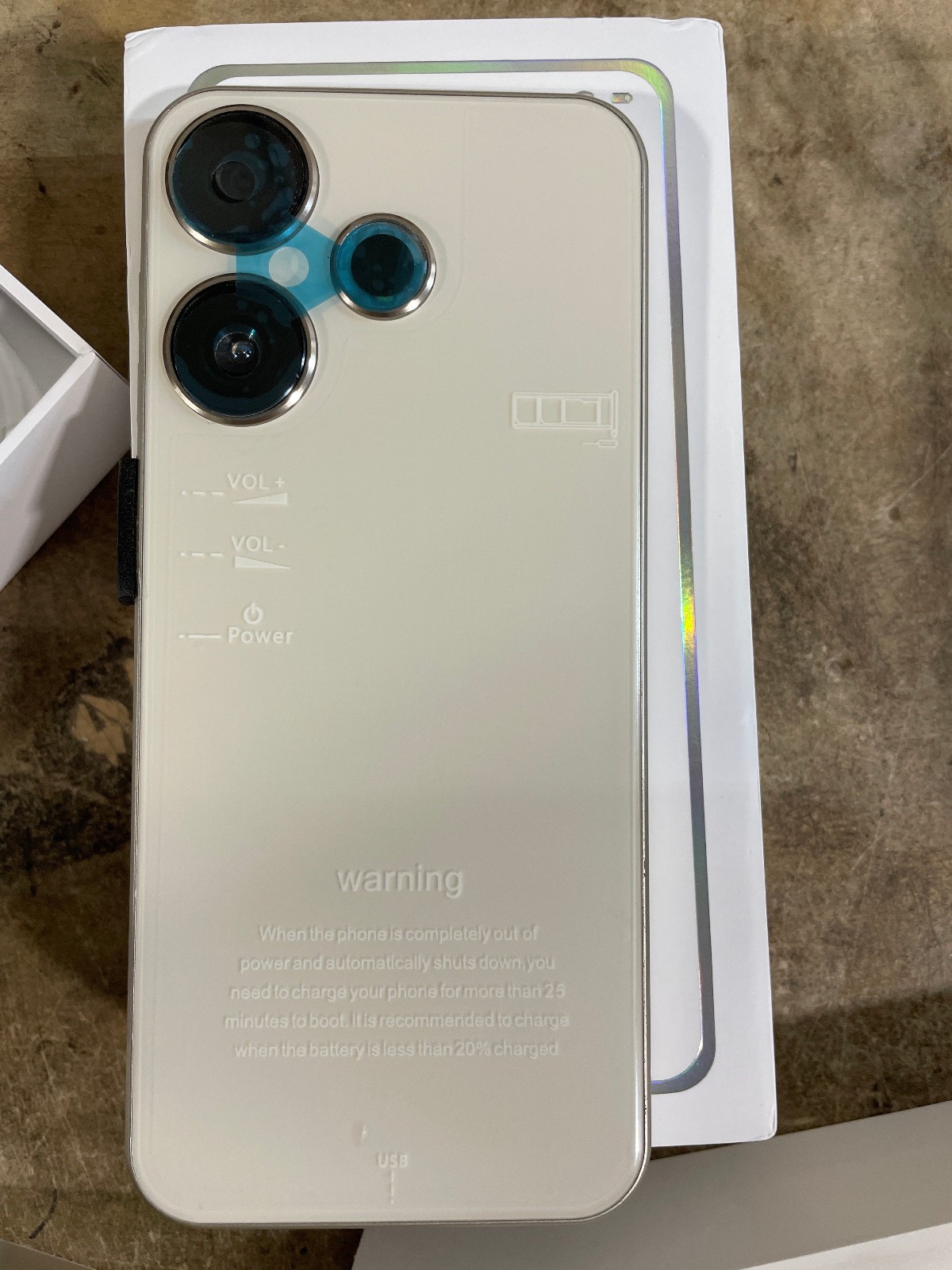 Turbo 3 8GB/512GB Gold Smartphone
