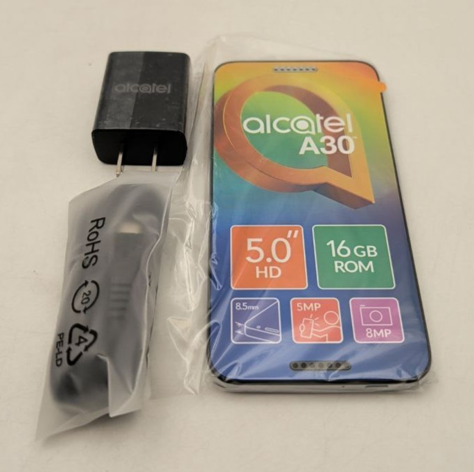 Alcatel A30 5046G Verizon Locked Smartphone 16GB 5.0 HD Display Android 4G LTE