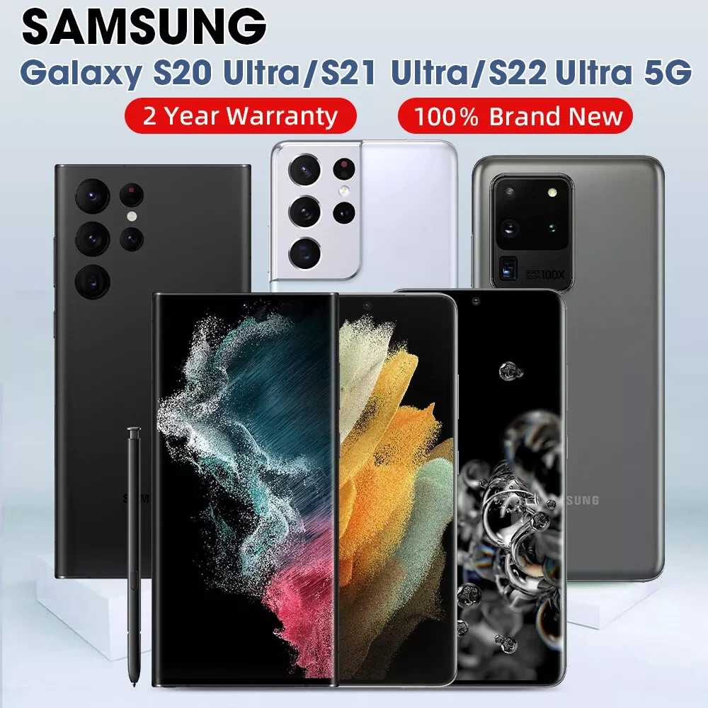 NEW SEALED SAMSUNG GALAXY S23 ULTRA 5G/S22 ULTRA 5G GSM CDMA FACTORY UNLOCKED