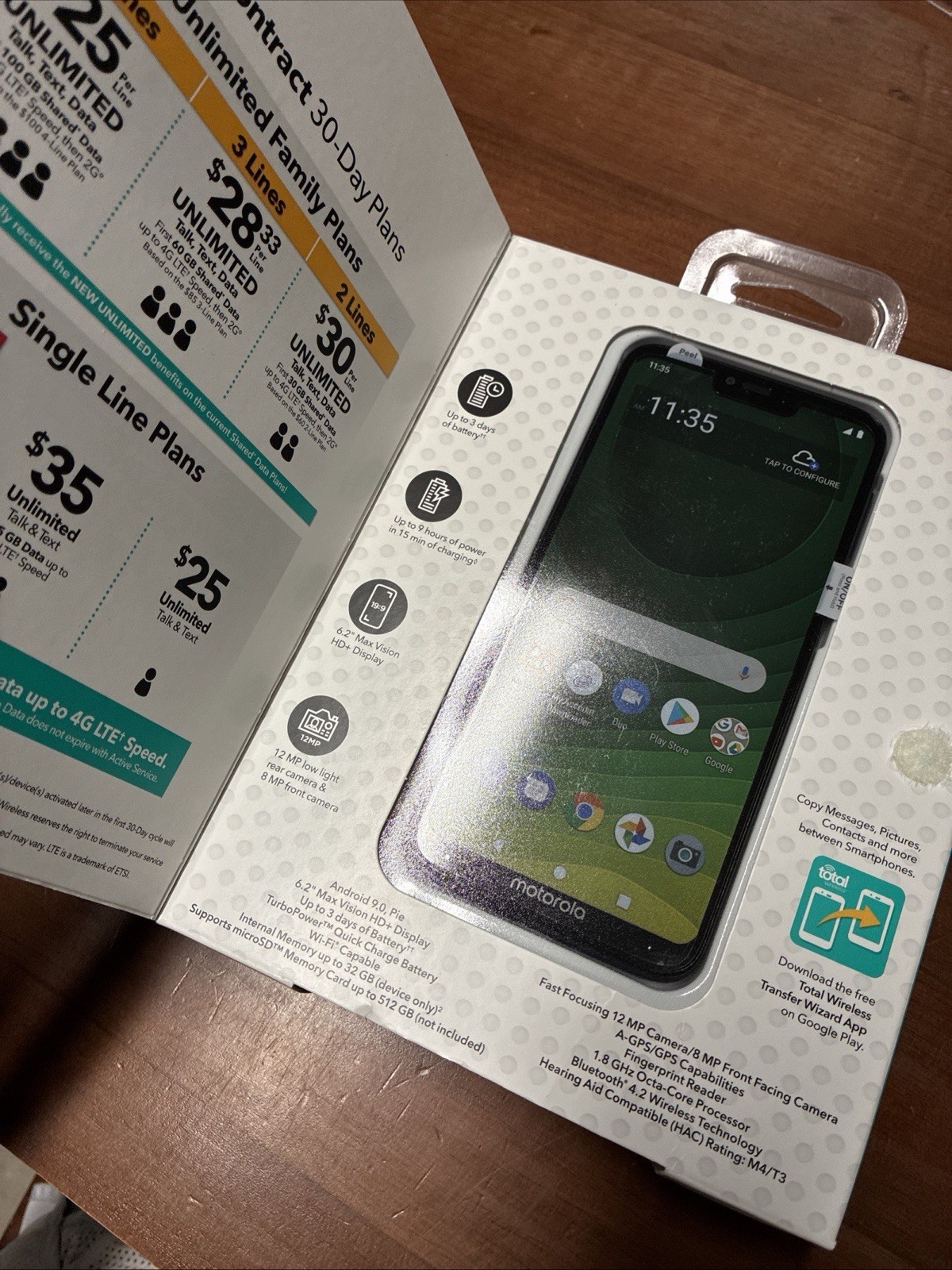 Total Wireless Moto g7 Optimo Max