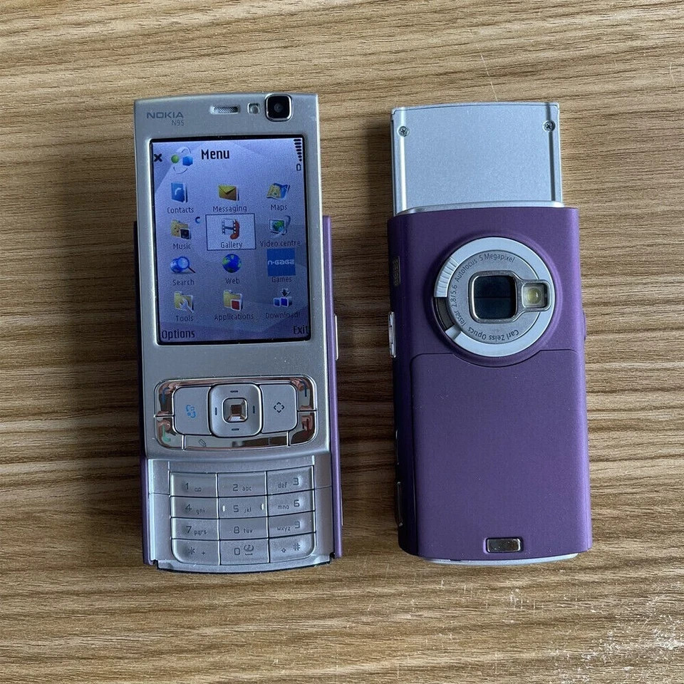 Nokia N Series N95 – Deep plum 3G Wifi 5MP GSM Slider Unlocked Classic Phone