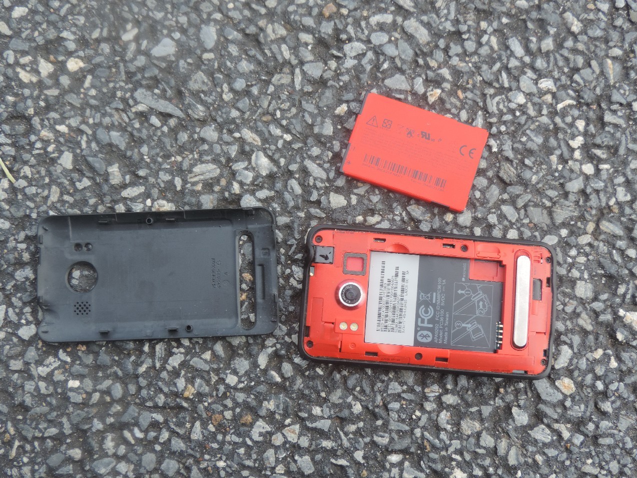 hTC Spring cellular PC36100 cell 4G phone used red PARTS bar APA9292