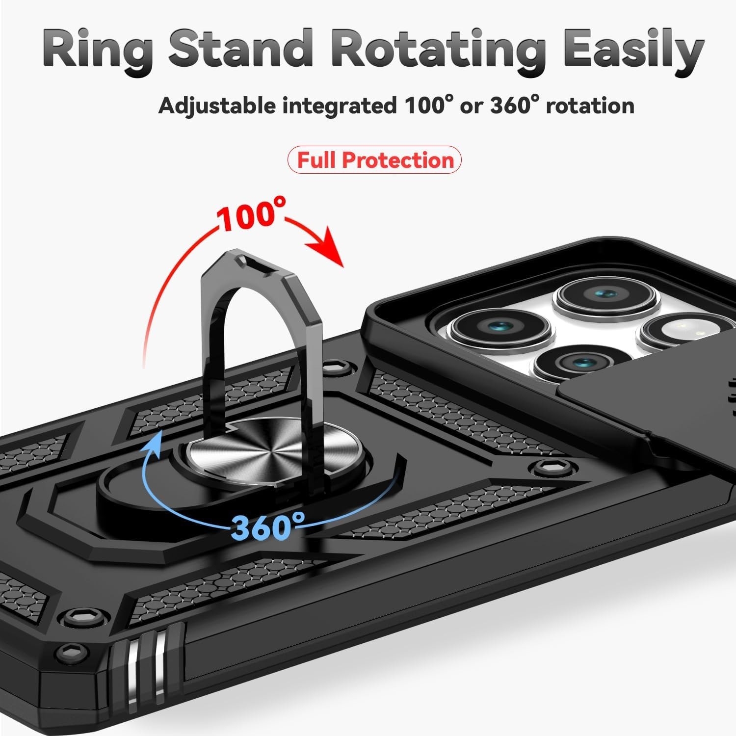 For Motorola Moto Edge 2025 Case with Military-Grade Protection and Camera Cover