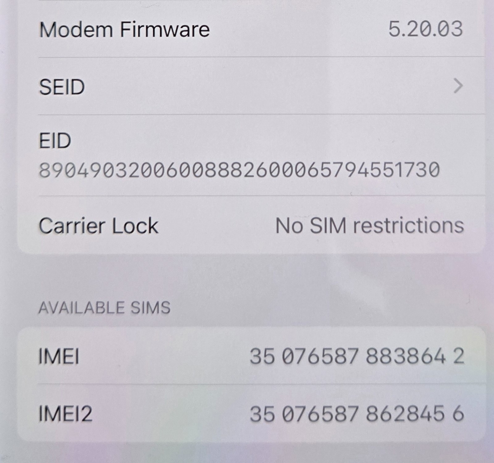 Apple iPhone 12 (64GB) – Unlocked – Purple – Excellent Condition – Free Shipping