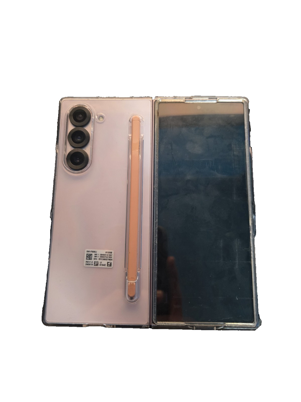Samsung Galaxy Z Fold6 256GB Pink SM-F956U Xfinity Clean IMEI
