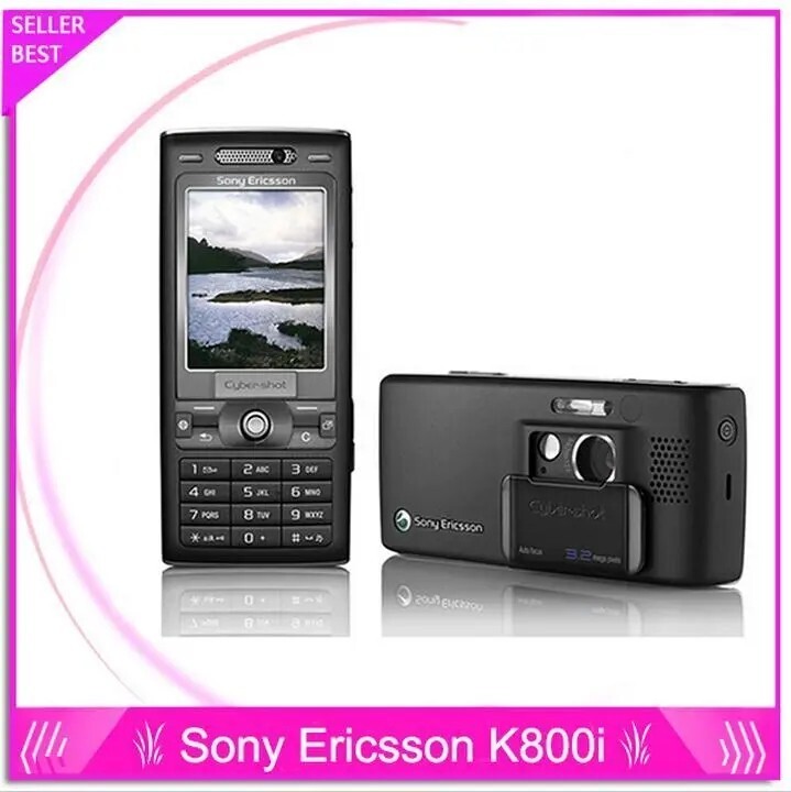 Original Sony Ericsson K800 K800i 3G UMTS 2100 3.2MP Camera Cell phone