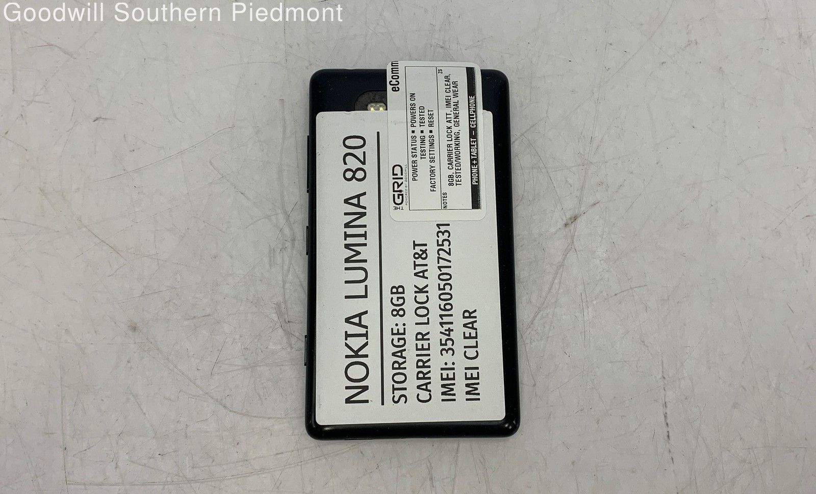 Nokia Lumina 820 8Gb Black AT&T Smartphone – Tested