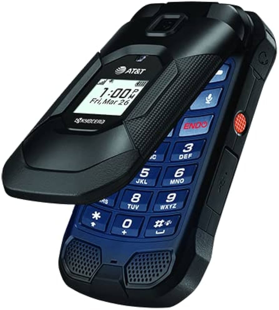 Kyocera DuraXE Epic E4830 16 GB Black (AT&T) Android SmartPhone – Acceptable