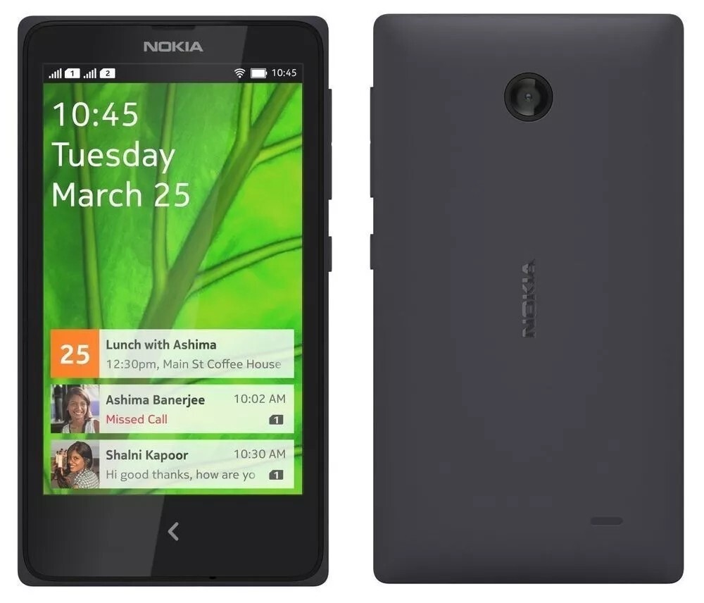 Unlocked 3G Nokia X Dual Sim Quad Core Original 4GB ROM 3MP WIFI GPS Phone 4.0”